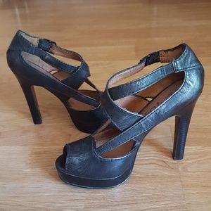 🆕️ No 704 b High Heel Peep Toe Sandals